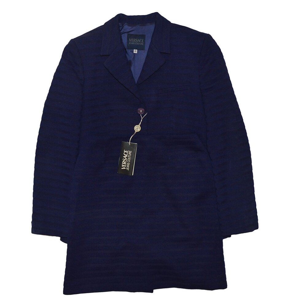 New Versace Couture Set Navy